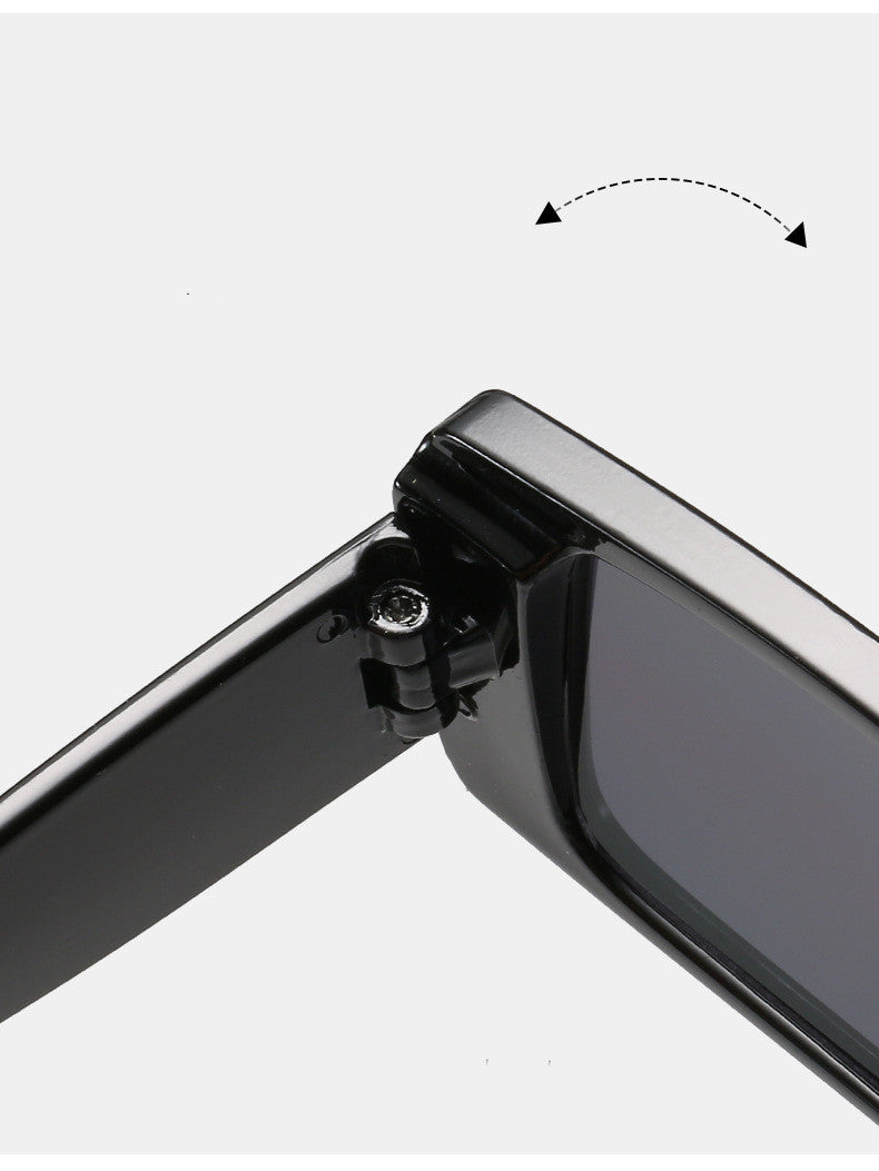 VUE Bold Square Frame Sunglasses – Euro-American Street Style