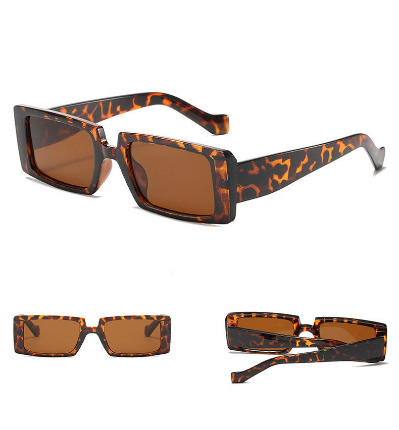VUE Bold Square Frame Sunglasses – Euro-American Street Style