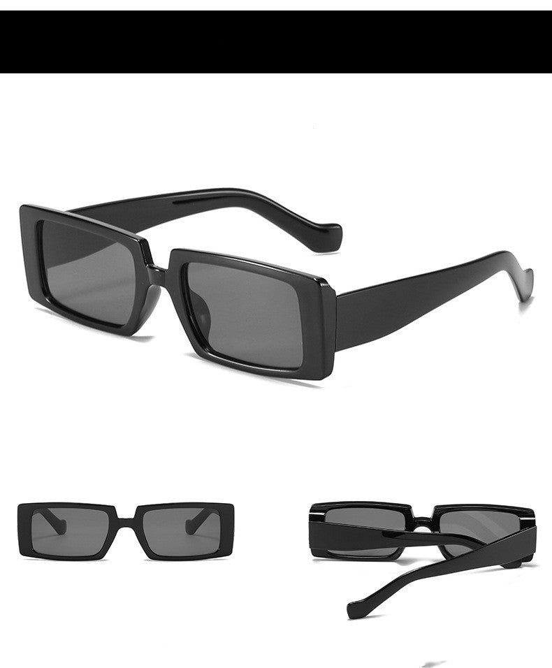 VUE Bold Square Frame Sunglasses – Euro-American Street Style