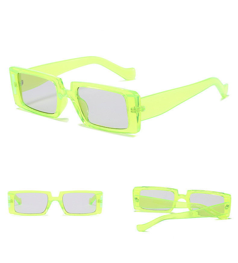 VUE Bold Square Frame Sunglasses – Euro-American Street Style
