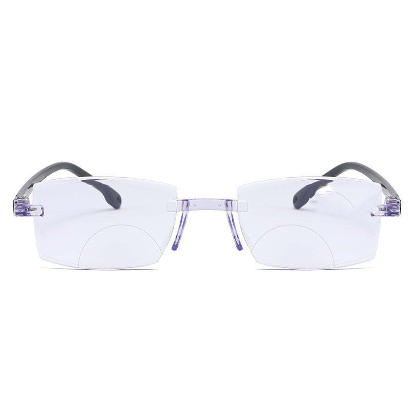 VUE Rimless Design (Bifocal) Anti Blue Light - Bifocal Reading Glasses
