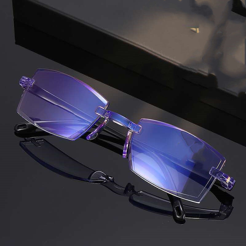 VUE Rimless Design (Bifocal) Anti Blue Light - Bifocal Reading Glasses