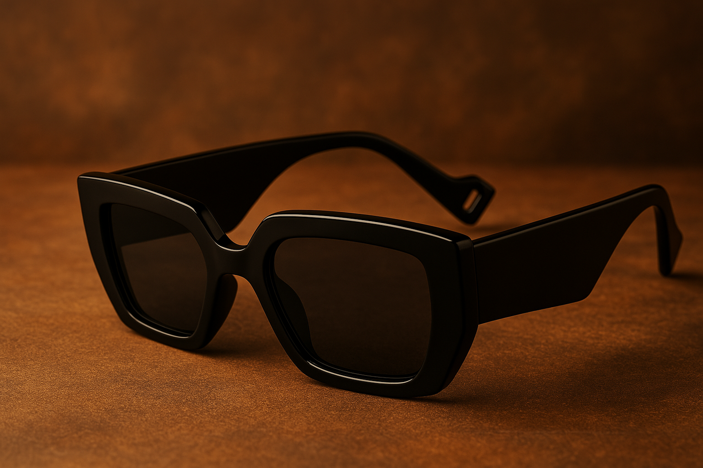 VUE Bold Polygon Contrast Frame Sunglasses – Retro Statement Eyewear