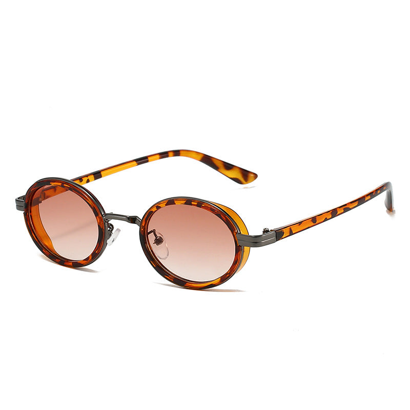 VUE Oval Small Frame Retro Sunglasses – Vintage Style Meets Modern Edge