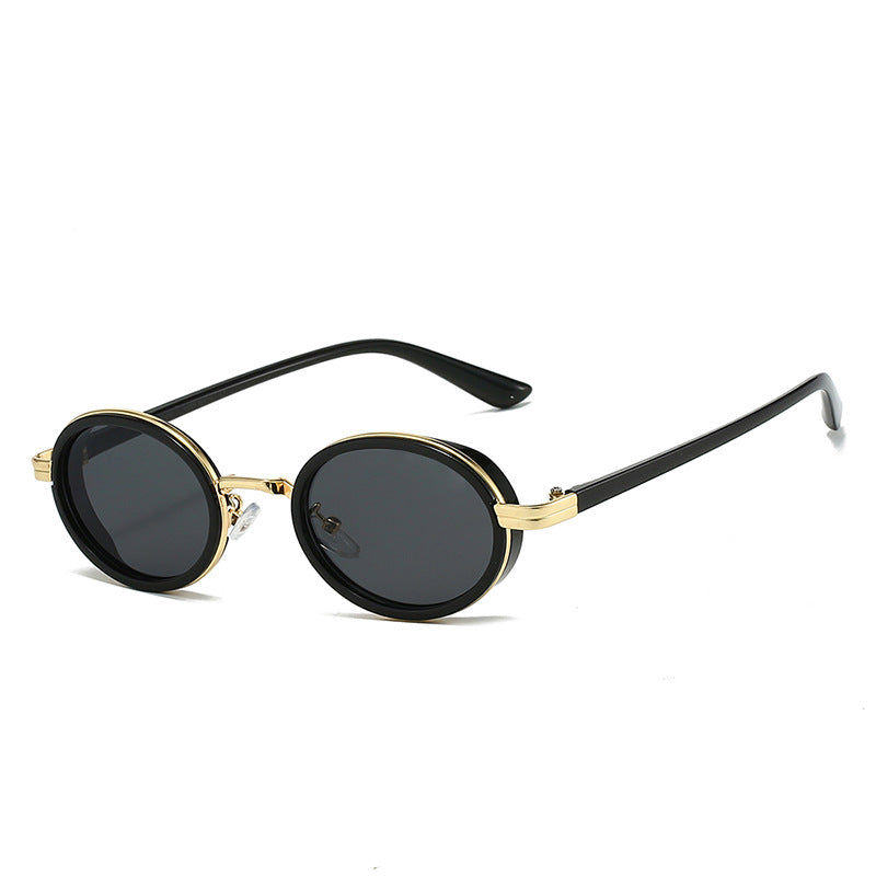 VUE Oval Small Frame Retro Sunglasses – Vintage Style Meets Modern Edge