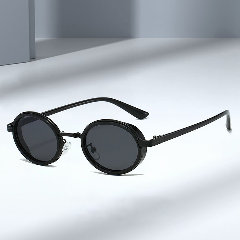 VUE Oval Small Frame Retro Sunglasses – Vintage Style Meets Modern Edge