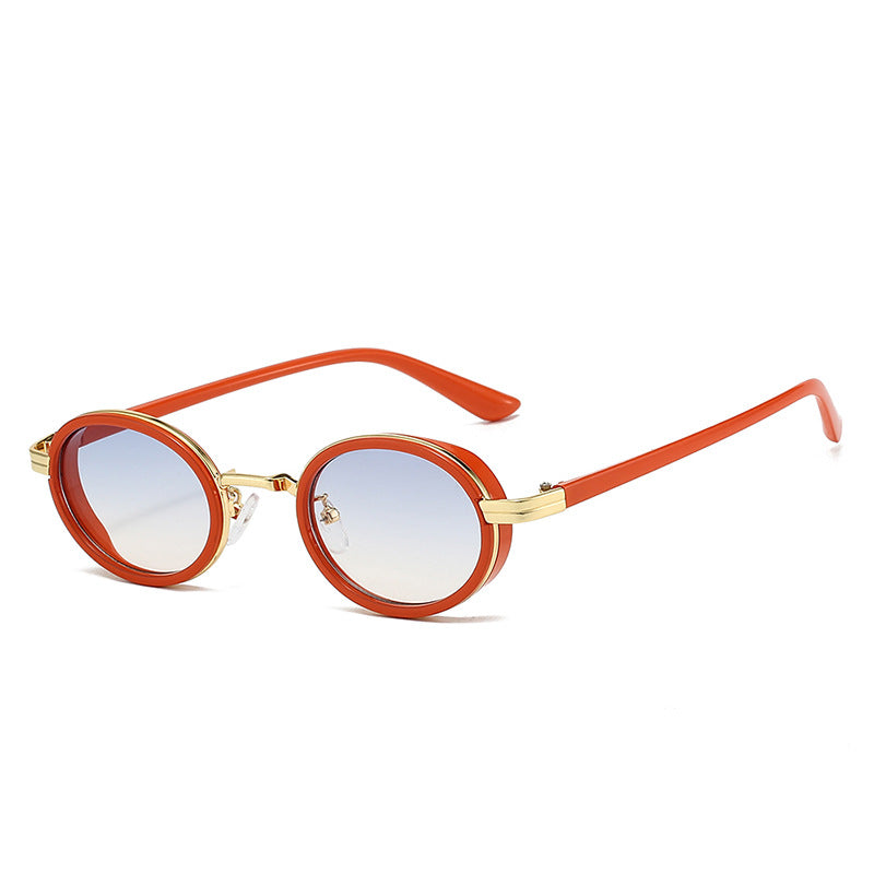 VUE Oval Small Frame Retro Sunglasses – Vintage Style Meets Modern Edge