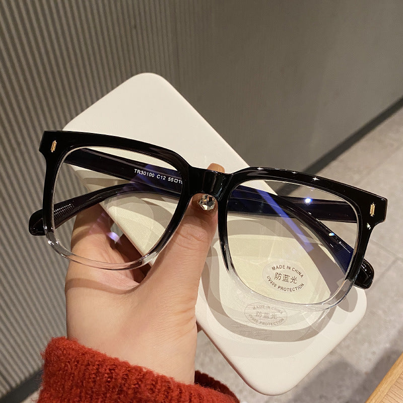 VUE Retro Matte Black Frames - Anti Blue Light Glasses