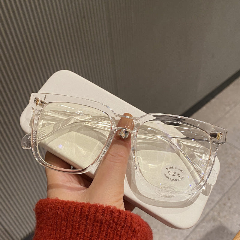 VUE Retro Matte Black Frames - Anti Blue Light Glasses