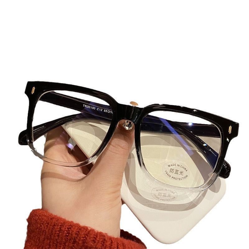 VUE Retro Matte Black Frames - Anti Blue Light Glasses