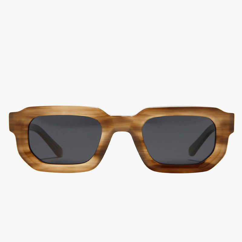VUE Unisex Retro Square Frame Acetate Sunglasses