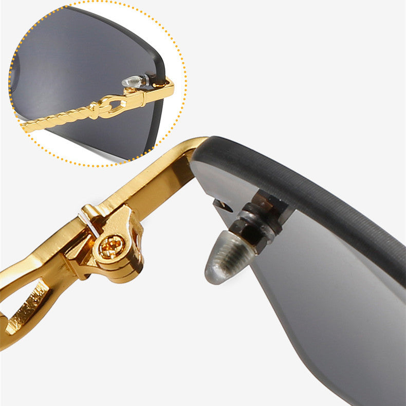 VUE Timeless Rimless Sunglasses