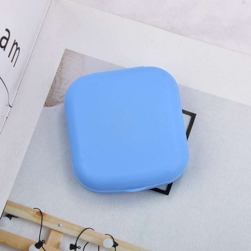 VUE Compact Frosted Candy Color Contact Lens Case – Lightweight & Travel-Friendly