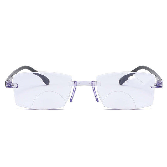 VUE Rimless Design (Bifocal) Anti Blue Light - Bifocal Reading Glasses