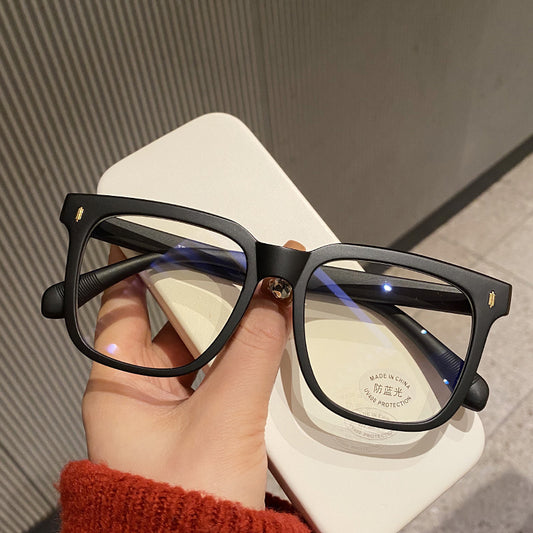 VUE Retro Matte Black Frames - Anti Blue Light Glasses