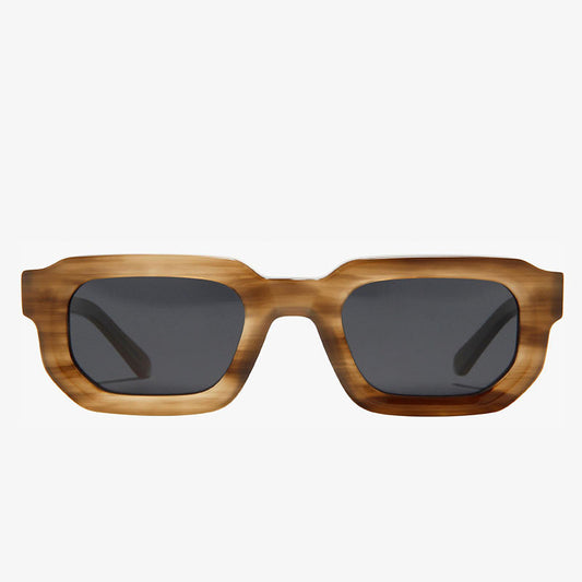 VUE Unisex Retro Square Frame Acetate Sunglasses